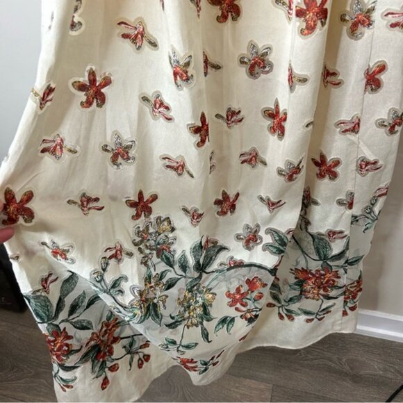 BCBGeneration Maxi Dress open back Long Floral print Size Small - Picture 9 of 16